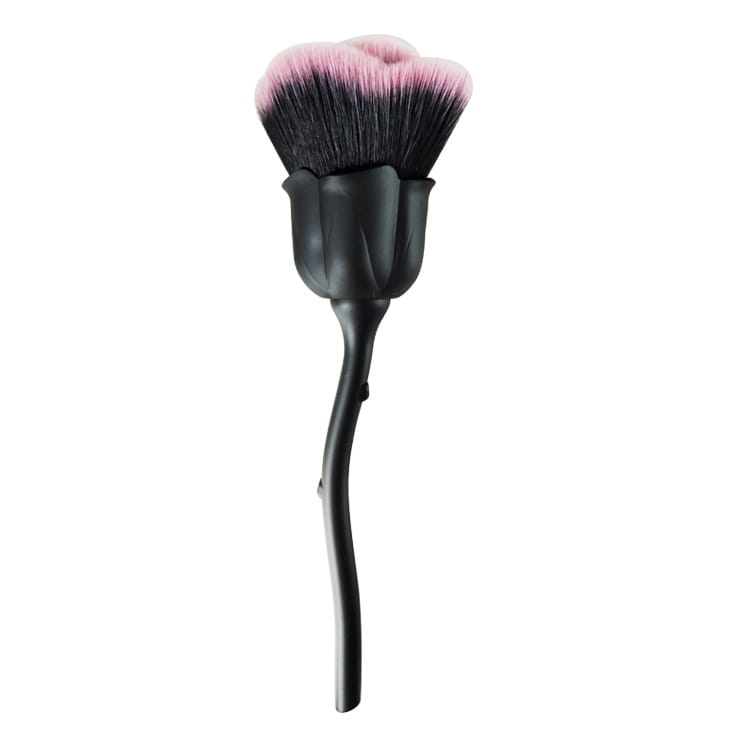 Single Rose Flower Makeup Brush