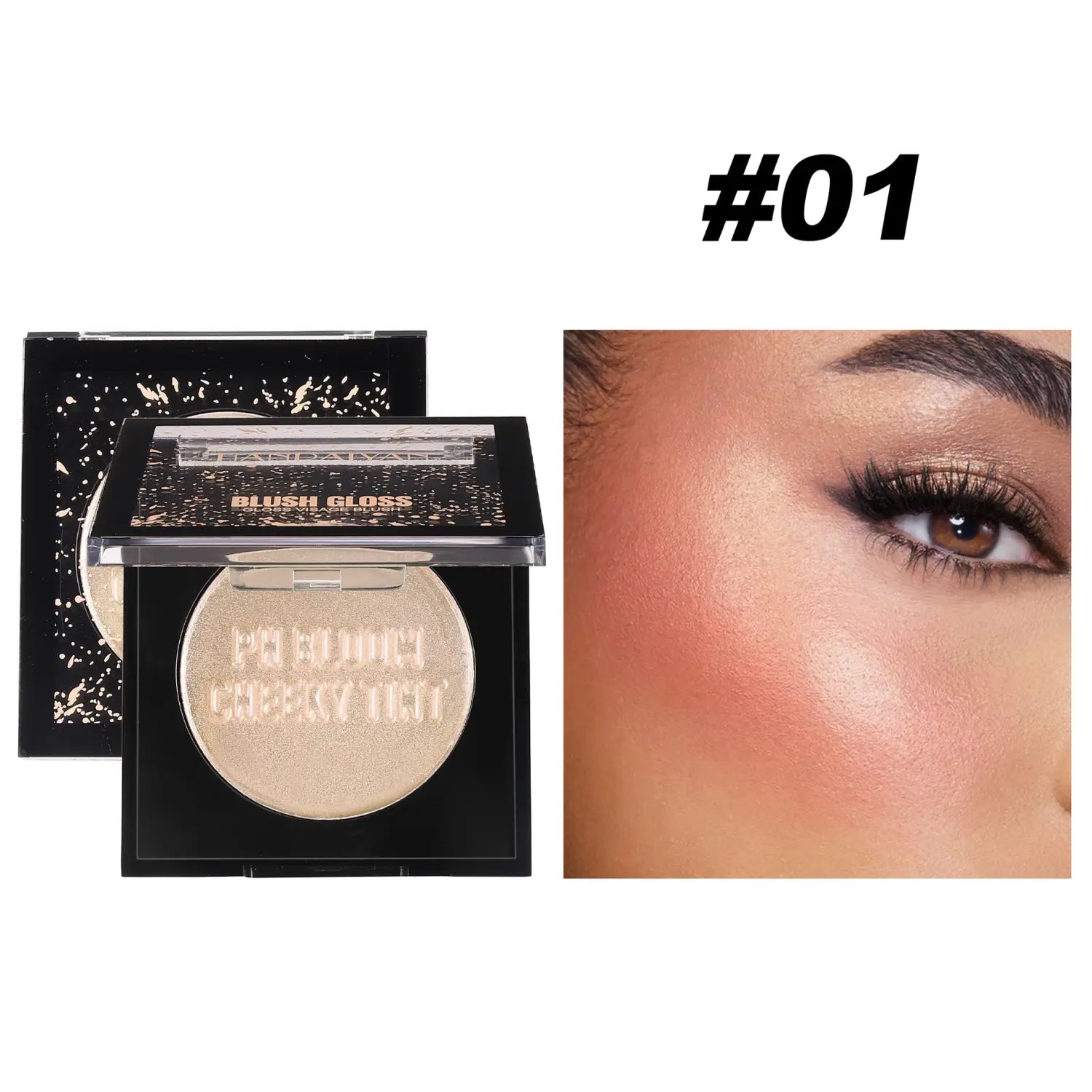 Universal Blush Net 5g Cream Lip Cheek Pearlescent Monochrome Colors