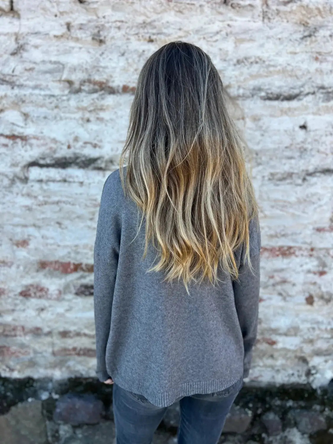 Buton pentru femei bumbac pulover cu mânecă lungă top casual casual bluză potrivită