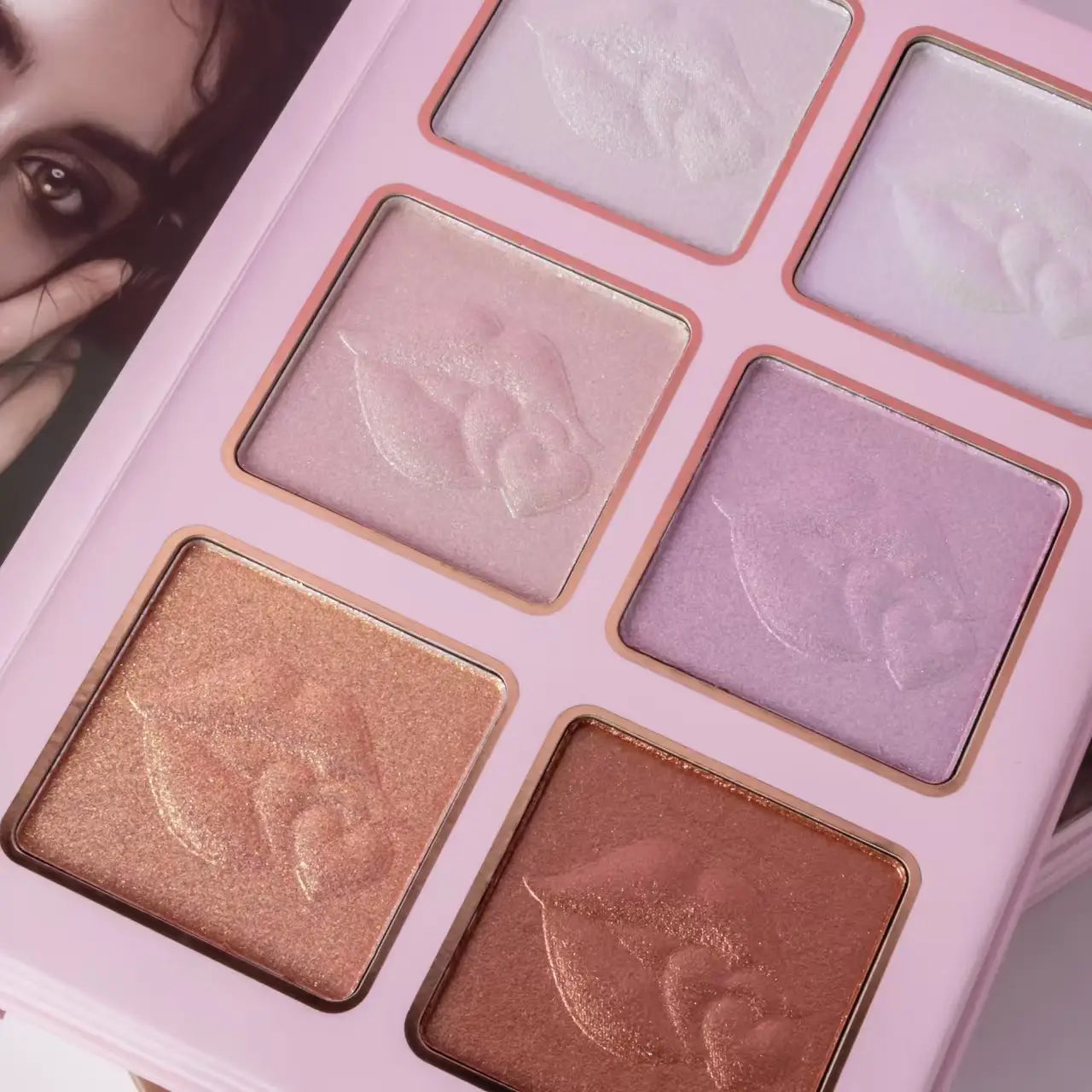 Makeup Set Universal Blush Palette for All Skin Tones U137A