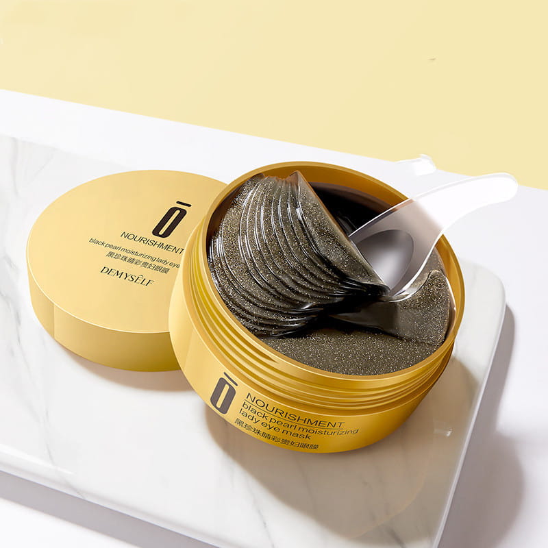 Fade Fine Lines And Dark Circles Under Eye Bags Moisturizing Black Pearl Mask