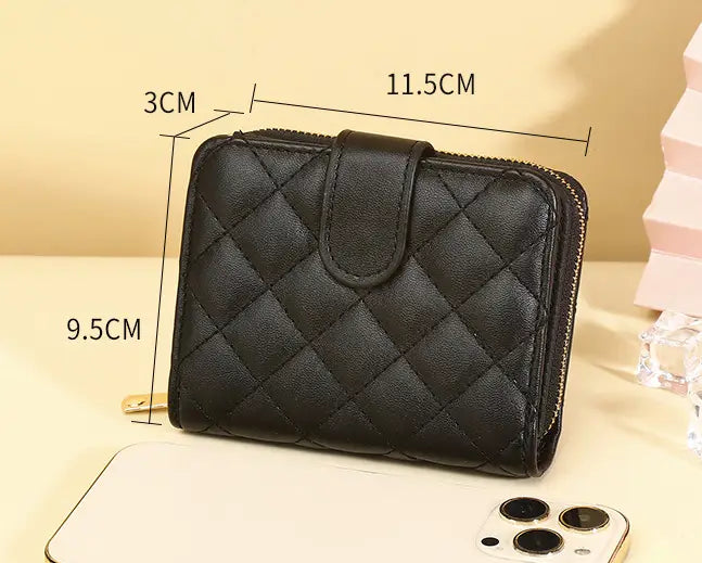 Plaid Lining Polyester Suitcase with PU Leather Urban Packing Wallet in United States