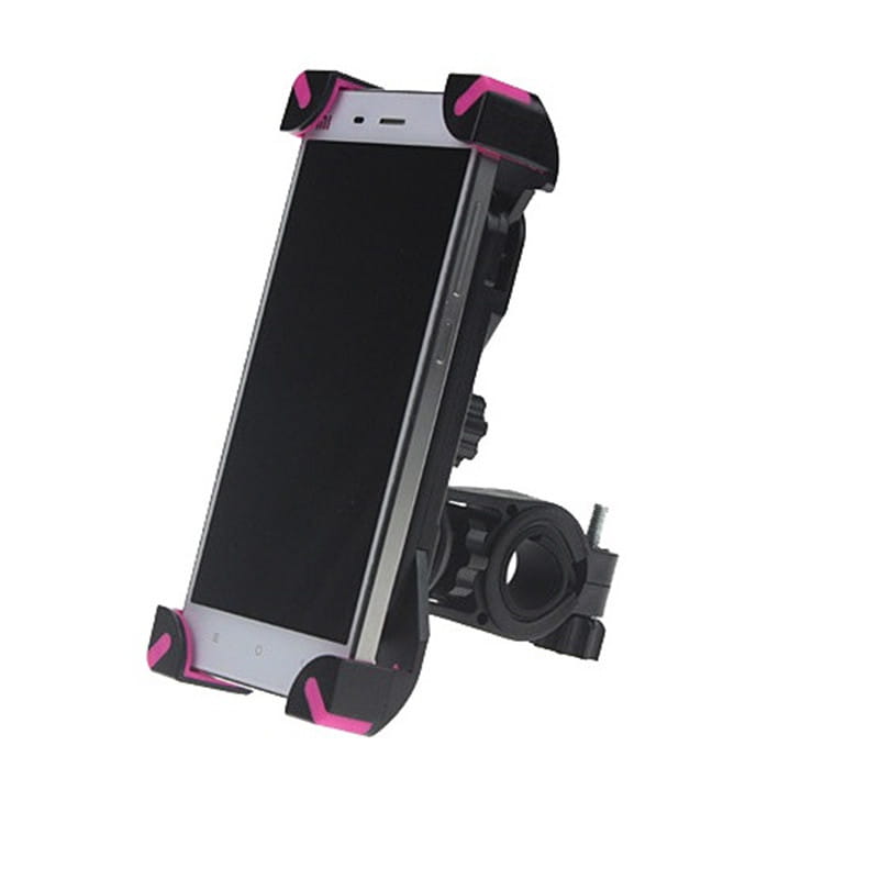 Mobile Phone Holder for Bicycle and Electric Motorcycle Black Plastic Resin