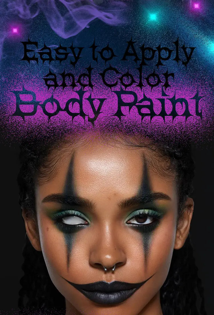 Halloween Lipstick Set for Easy White Red and Black Looks