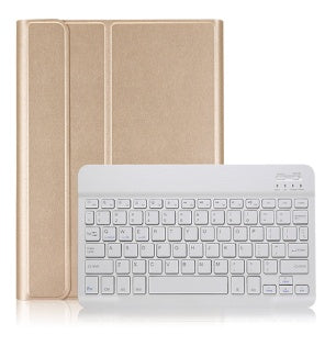 10.2 inch Tablet -Rechargeable Removable Wireless Bluetooth Keyboard Smart Case - 10.2 Inch Tablet Case with Removable