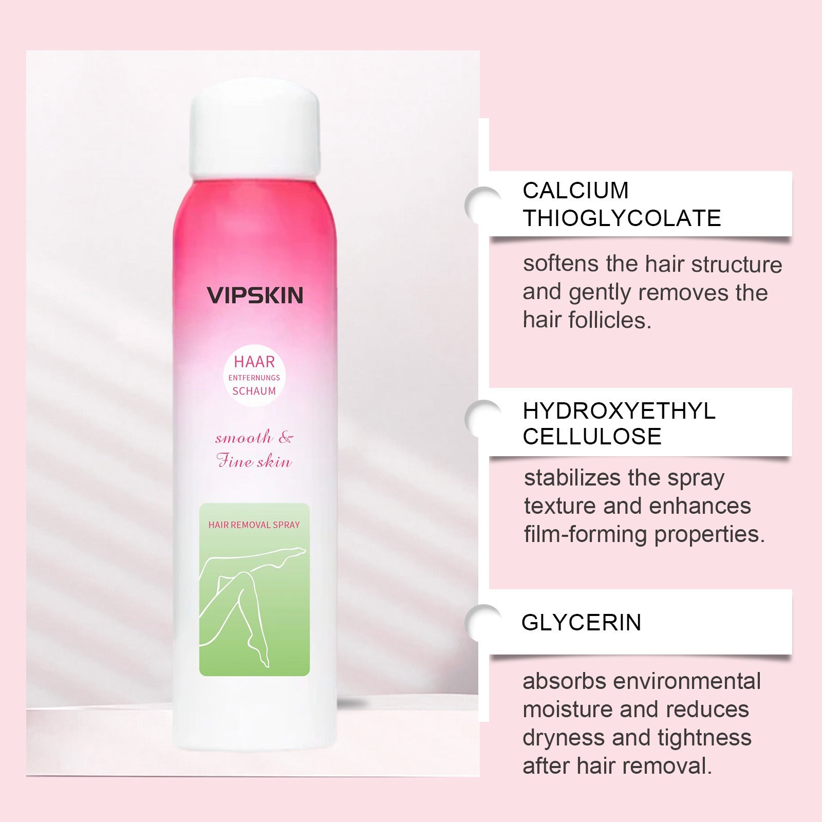 100ml Hair Removal Spray for Comfortable Skin and Easy - Teleplus Smooth teleplus comfortable skin easy removal