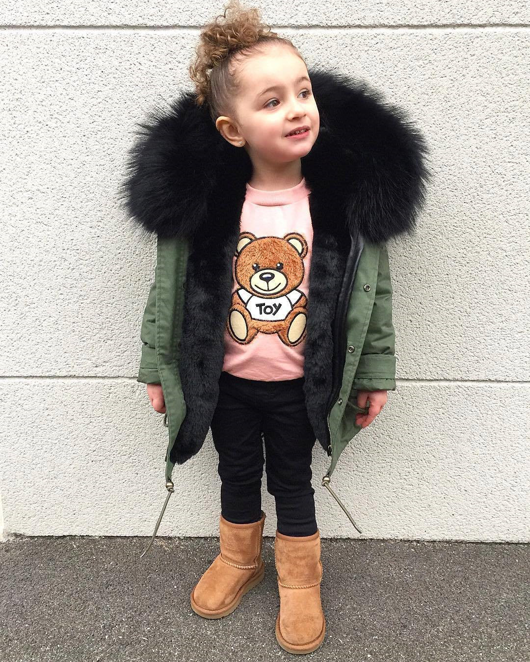 Children’s faux fur coat