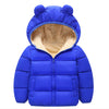 Children's cotton coat - Royal blue