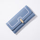 Women’s Long And Simple Student Large Capacity Multi-card-slot Clutch - Stylish Clutch Perfect for Students