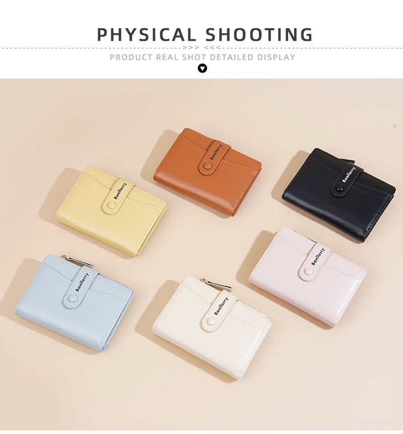 Vargusvastase RFID-blokeerimise ja kerge disainiga veekindel polüester-rahakott