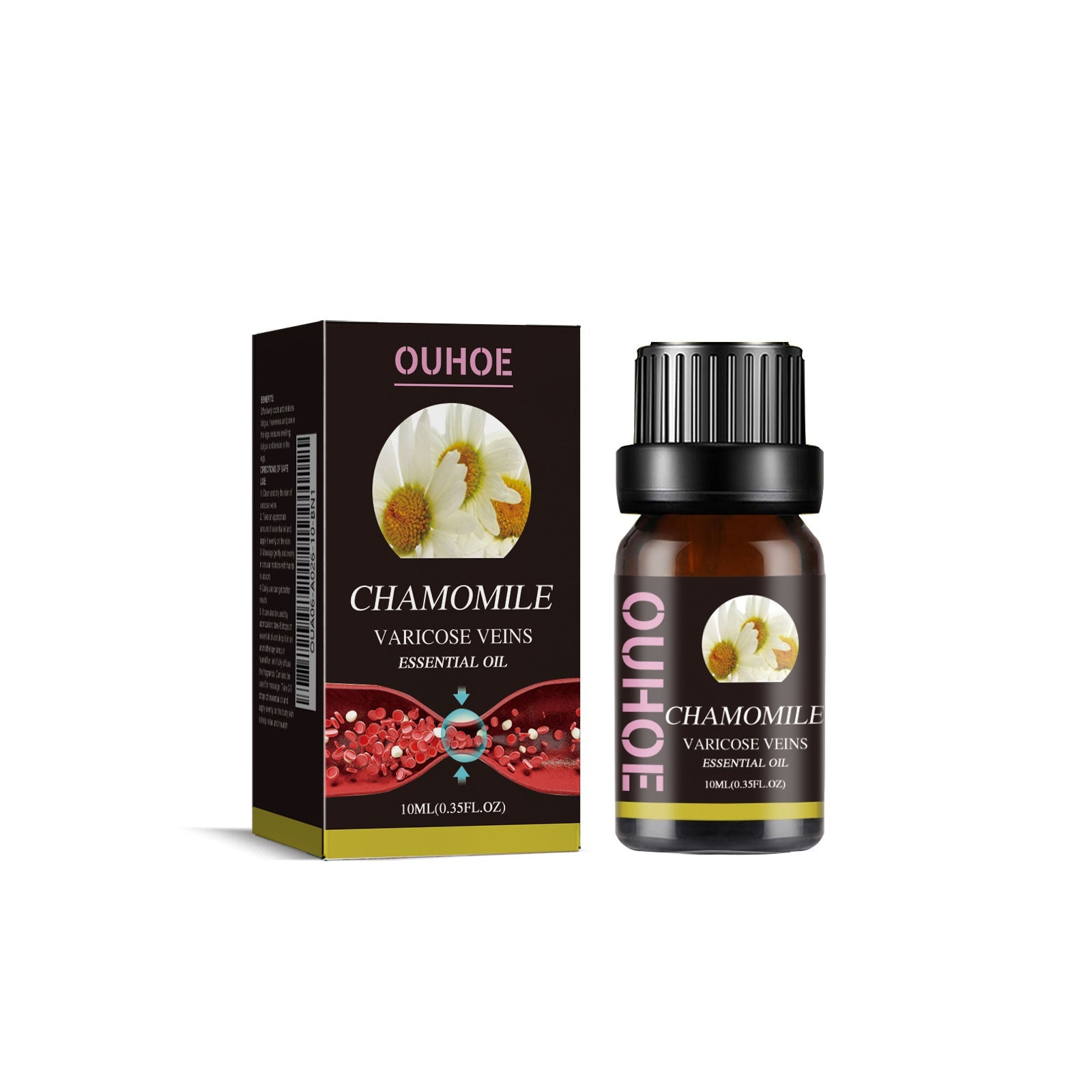 10ml Chamomile Essential Oil Body Care Kit for Relaxation and Skin - Teleplus essential oil