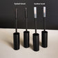 10ml Mascara Tube with Black or Silver Cover and Transparent Inner Plug - Teleplus suit mascara tube transparent