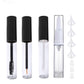 10ml Mascara Tube with Black or Silver Cover and Transparent Inner Plug - Teleplus suit mascara tube transparent