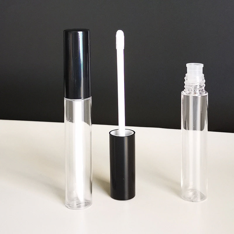 10ml Mascara Tube with Black or Silver Cover and Transparent Inner Plug - Teleplus suit mascara tube transparent