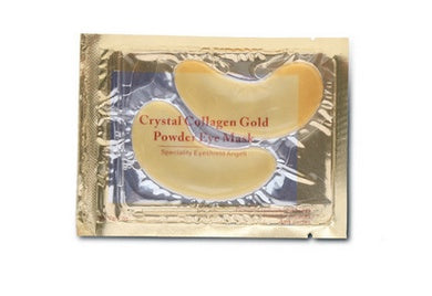 10pcs5packs Gold Crystal Collagen Eye Mask Eye Patches Eye Mask For Face Care Dark Circles Remove Gel Mask For The Eyes