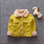 Children’s cotton cartoon long-sleeved zipper jacket