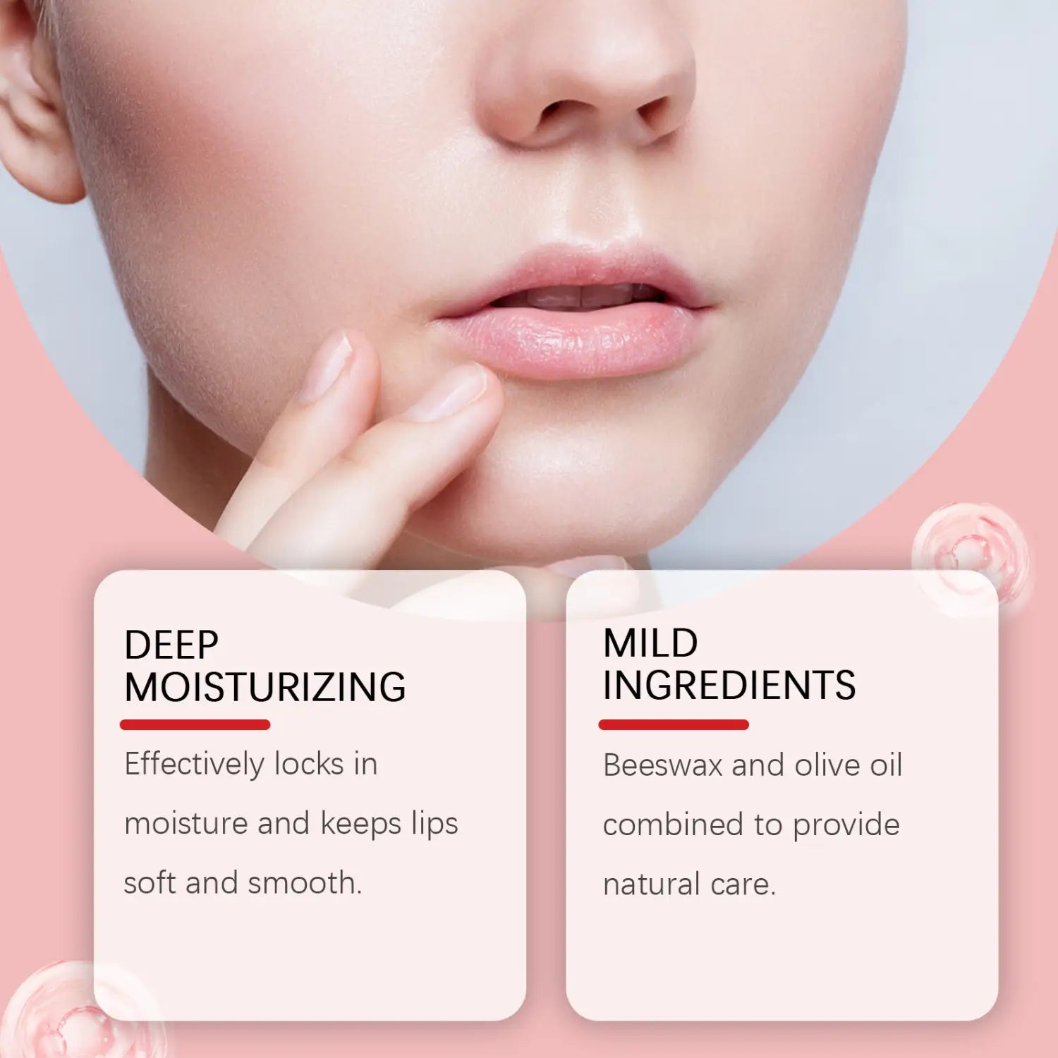 Christmas Series Lipstick Mild Nourishing Moisturizing with Beeswax