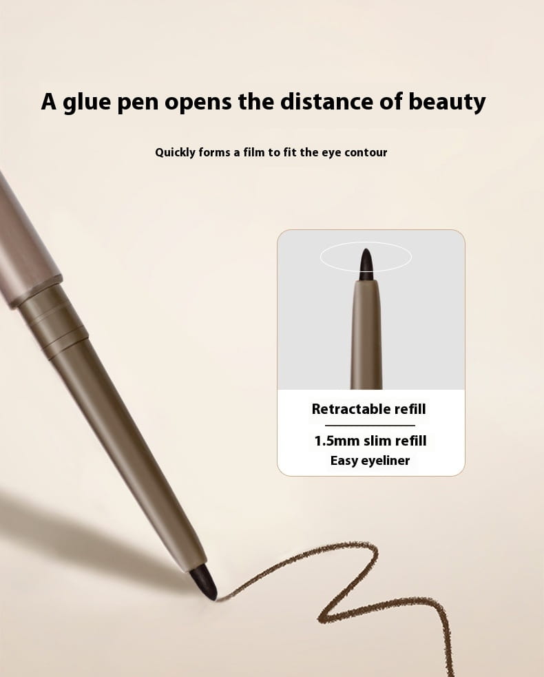 Extremely Fine Eyeliner Pen Crouching Silkworm Liquid with Assorted Colors