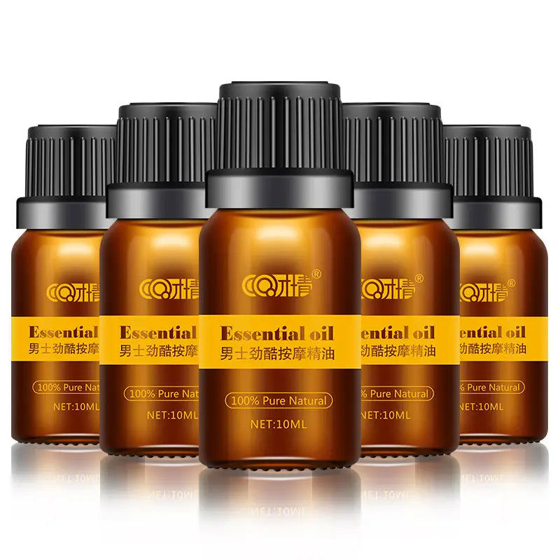 Men’s Jinku Massage Essential Oil 10ML for Skin Relaxation and Aromatherapy