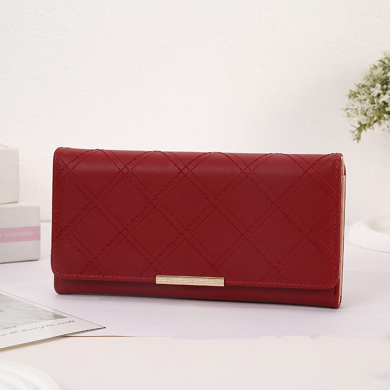 Veekindel polüester -rahakott triipude ja pesu sisekujundusega koduladustamiseks