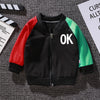 Giacca per bambini uniforme da baseball  - Ok nero