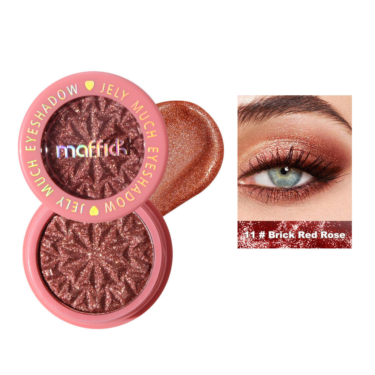 12-Color Mashed Potato Eyeshadow Palette with Delicate Shades - Teleplus mashed potato eyeshadow delicate 12-color