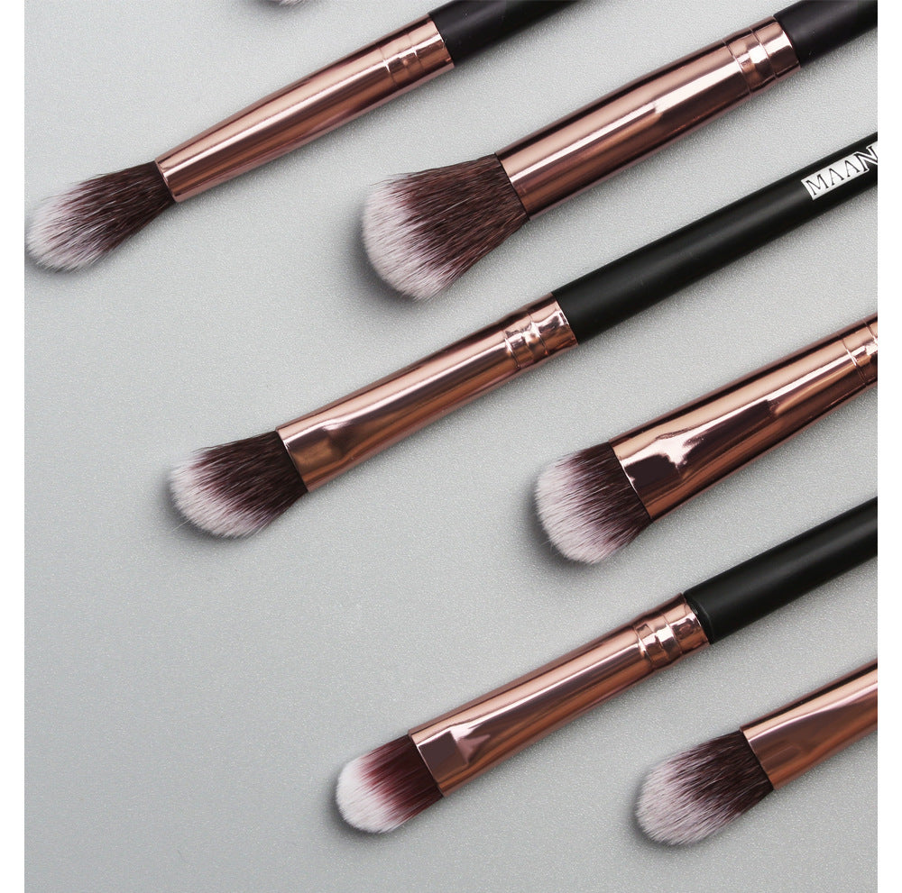 12 makeup brushes set - Brush It Off With Our Rod Rose Gold Makeup Brushes Set