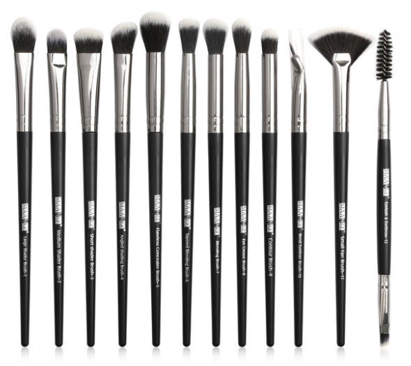 12 makeup brushes set - Brush It Off With Our Rod Rose Gold Makeup Brushes Set