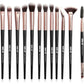 12 makeup brushes set - Brush It Off With Our Rod Rose Gold Makeup Brushes Set