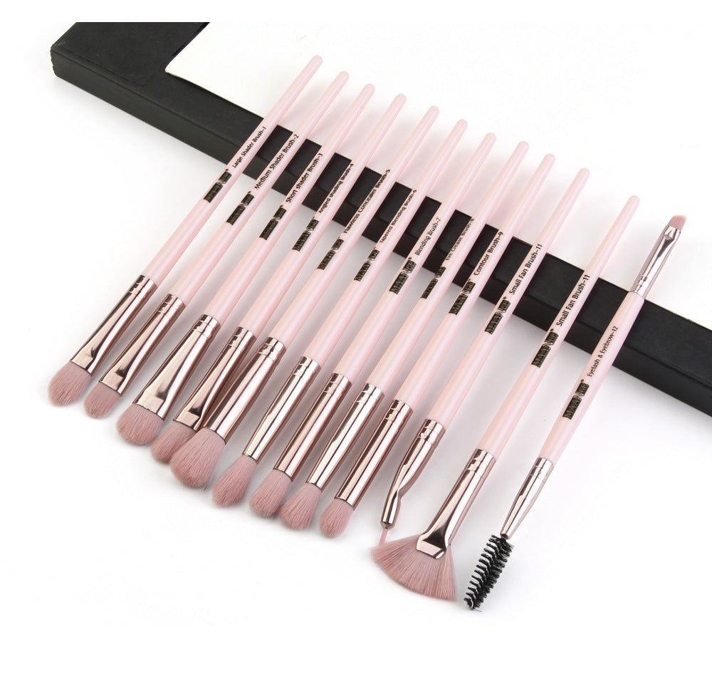 12 makeup brushes set - Brush It Off With Our Rod Rose Gold Makeup Brushes Set