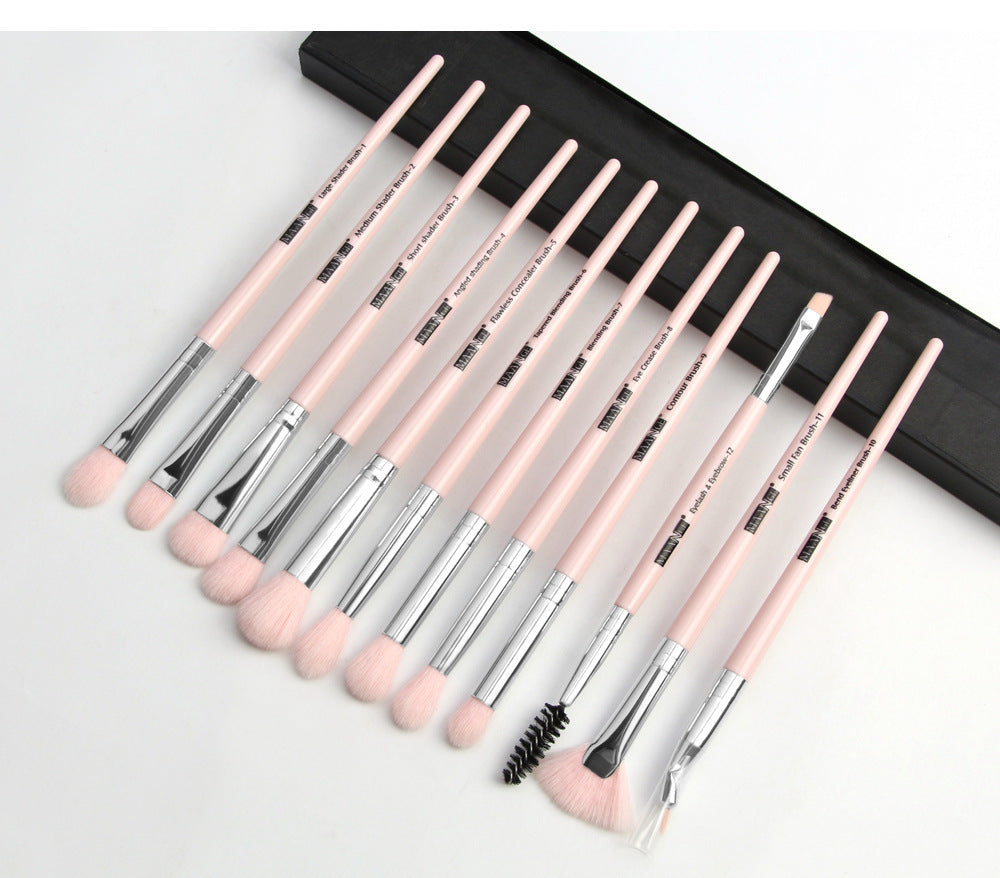 12 makeup brushes set - Brush It Off With Our Rod Rose Gold Makeup Brushes Set