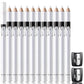 12-Pack Black and White Eyeliner Lip Line Pens for Makeup - Teleplus lip line white eyeliner teleplus 12-pack black