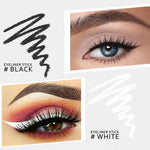 12-Pack Black and White Eyeliner Lip Line Pens for Makeup - Teleplus lip line white eyeliner teleplus 12-pack black