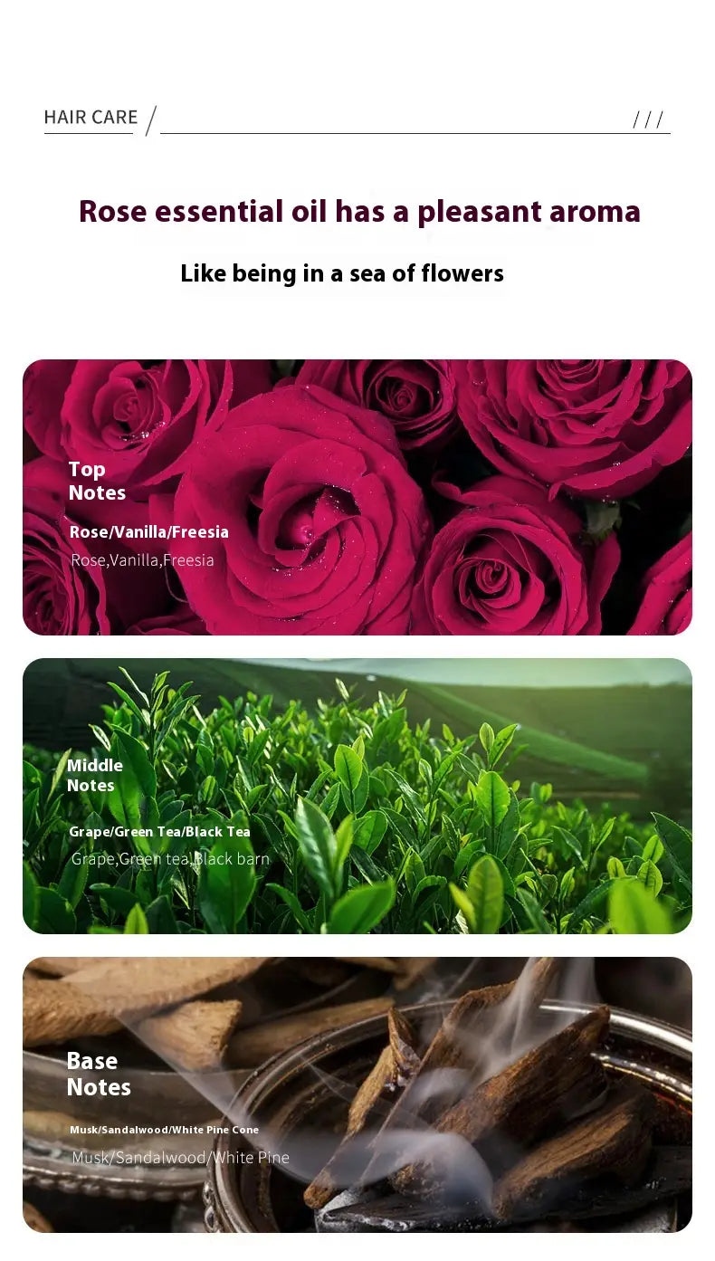 Flavanie de la lavande Huile essentielle pour les soins capillaires nets roses houmais violet 1 ml x 30