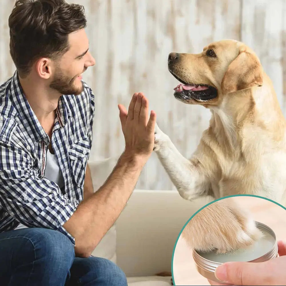 Crema para el cuidado de la garra de mascotas para perros y gatos con bálsamo de pata hidratante 60g