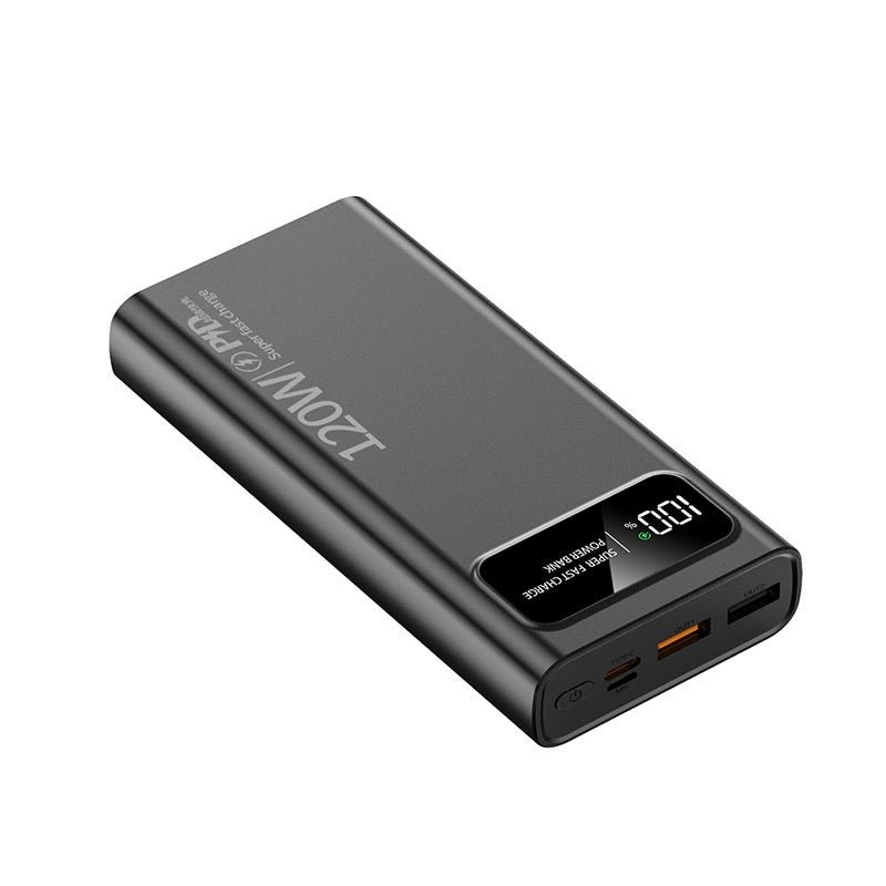 120W Power Bank with Super Fast Charge and Large Capacity Mobile Options - Teleplus 120w power bank super fast charge