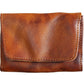 Men’s Retro Top Layer Cowhide Short Wallet - Snag a Layer Cowhide Wallet for Retro Flair