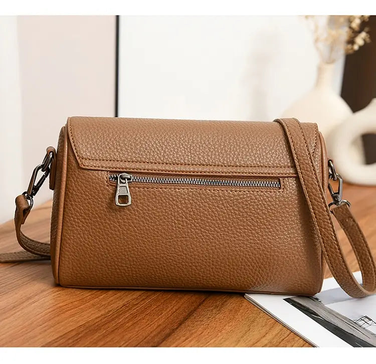 Homme authentique ordinateur portable en cuir sac à dos noir noir brun vache de vache de voyage urbain sac