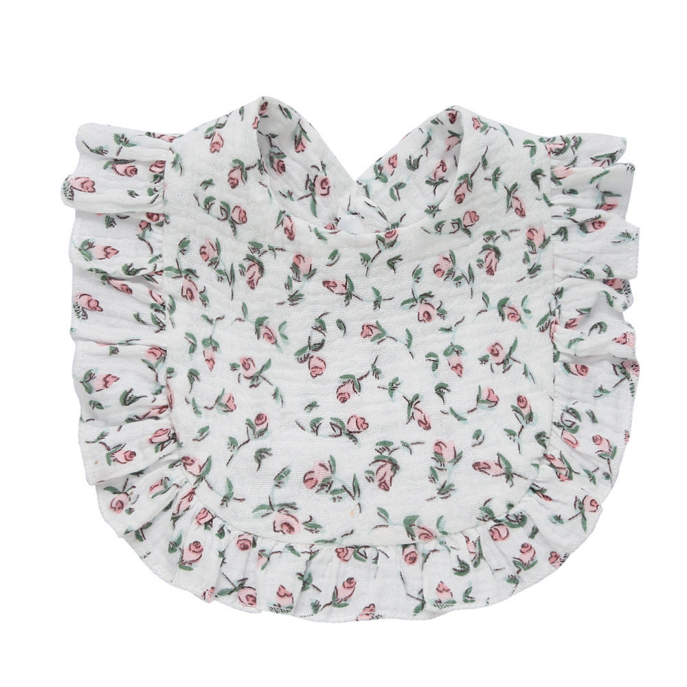 Baby Cotton Printed Gauze Bib - Gauze Bibs That Can Handle Baby’s Messy Adventures