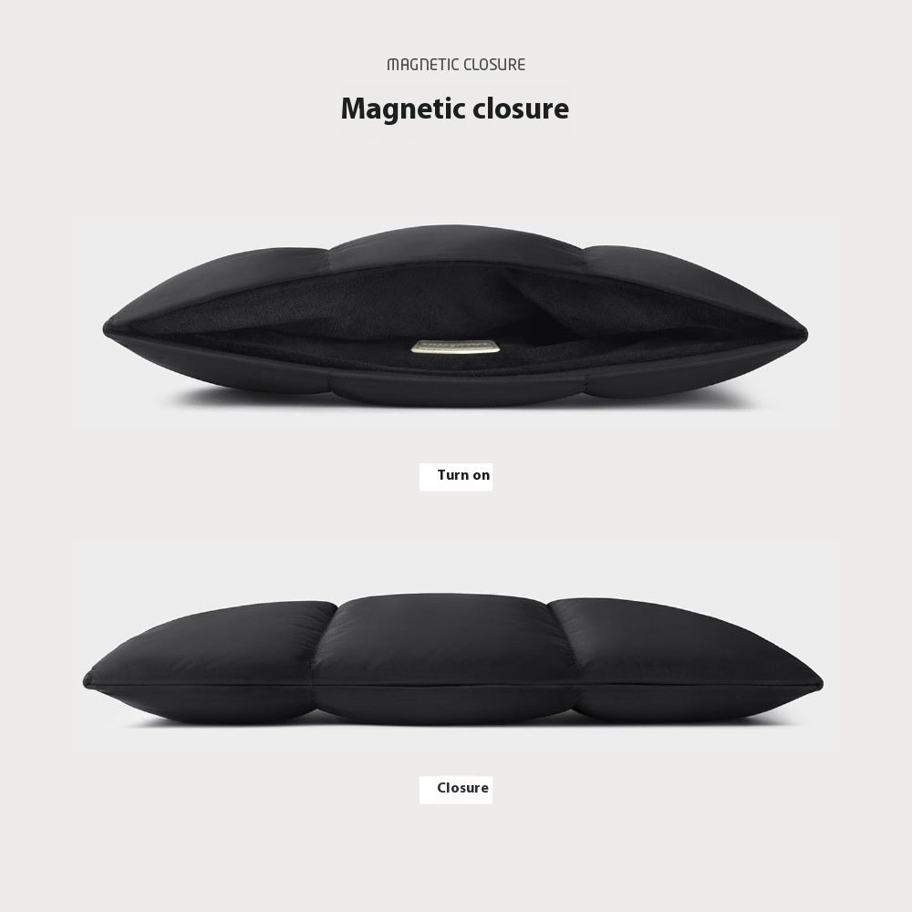 13 Inch Laptop Sleeve Ultra Light Polyester Case for Men and Women Black Khaki - Teleplus inch laptop