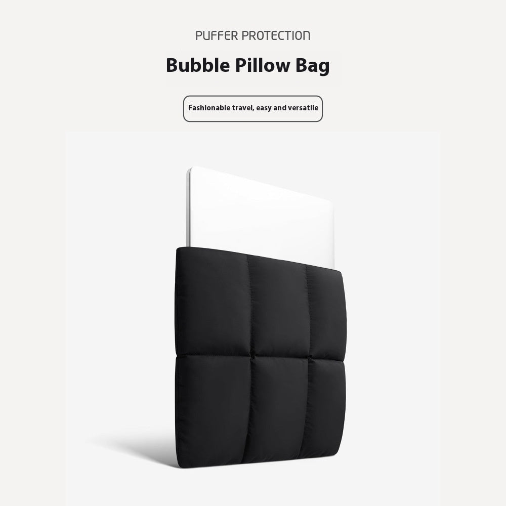 13 Inch Laptop Sleeve Ultra Light Polyester Case for Men and Women Black Khaki - Teleplus inch laptop