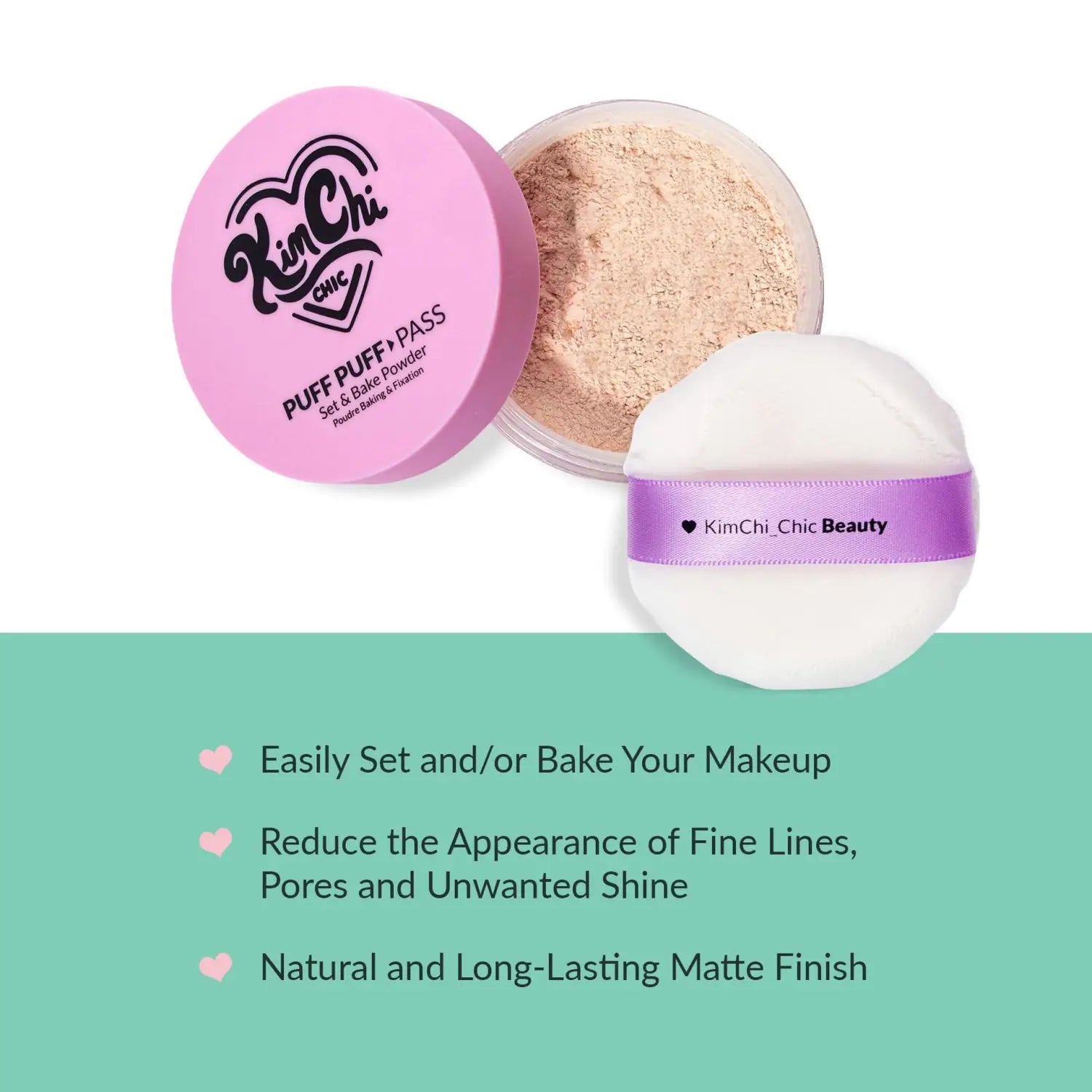 Refreshing makeup powder light loose in box packaging
