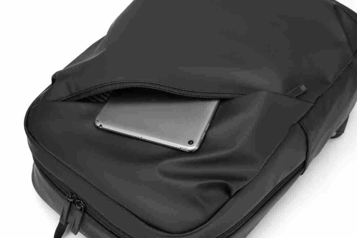 Férfi vízálló PU bőr laptop táska fekete kék szürke számítógépes táska