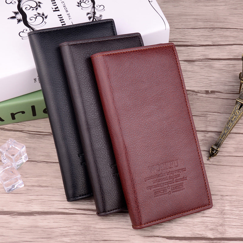 Men’s Long Wallet Fashion Business Men’s Wallet - Elegant Wallet for Men: Style Meets Functionality