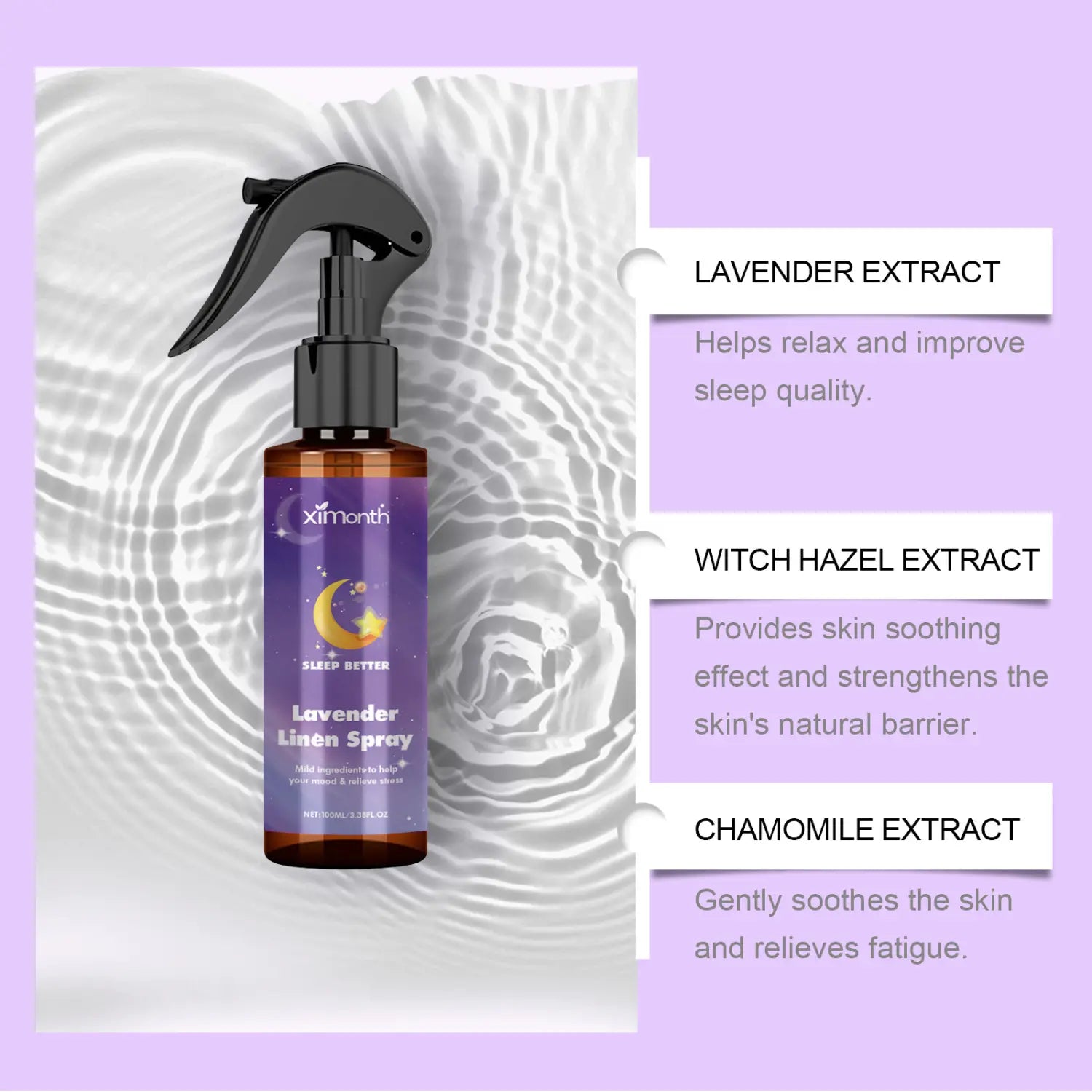 Lavender Essential Oil Body Care Kit with Spray and Extracts