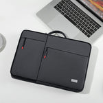 14 Inch Laptop Sleeve Oxford Fabric Protective Case Light Gray Dark