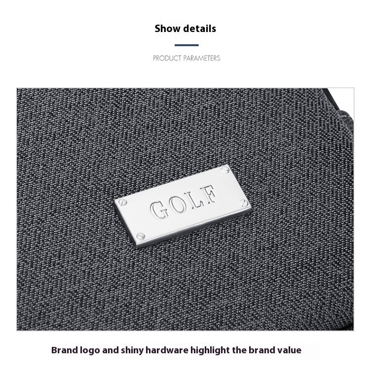 14 Inch Laptop Sleeve Oxford Fabric Protective Case Light Gray Dark