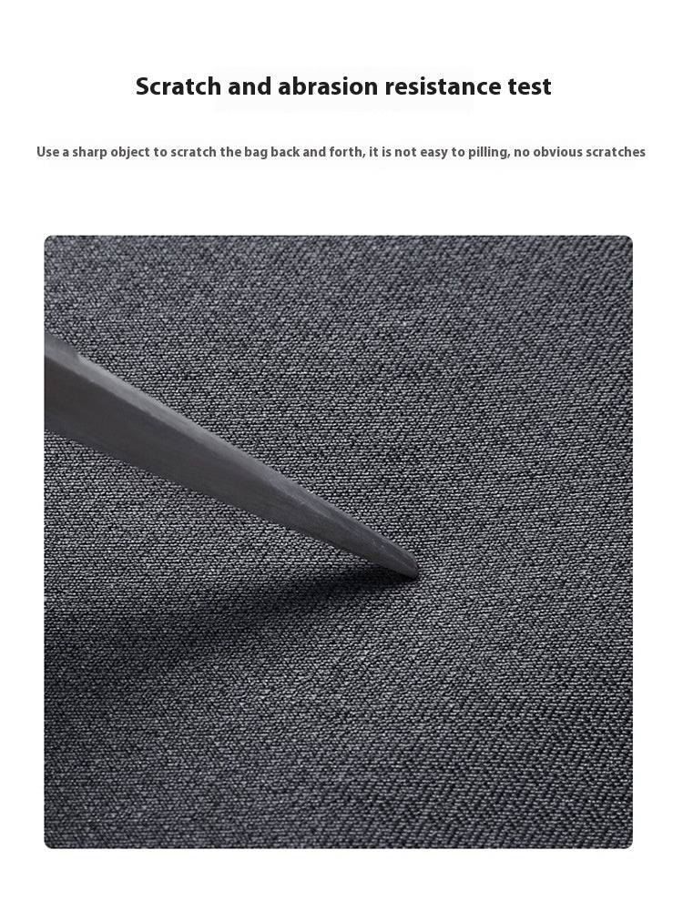 14 Inch Laptop Sleeve Oxford Fabric Protective Case Light Gray Dark