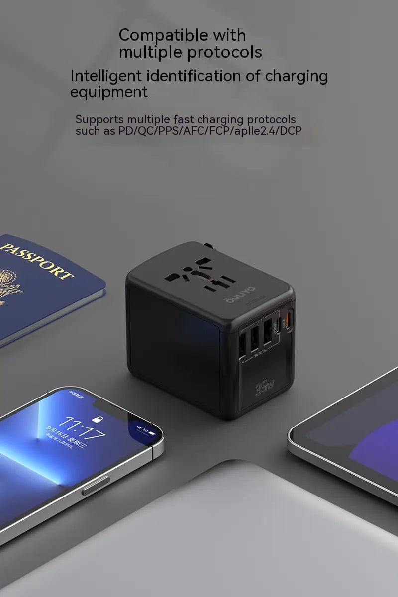 Universal Travel Power Converter for United States and CHF Countries