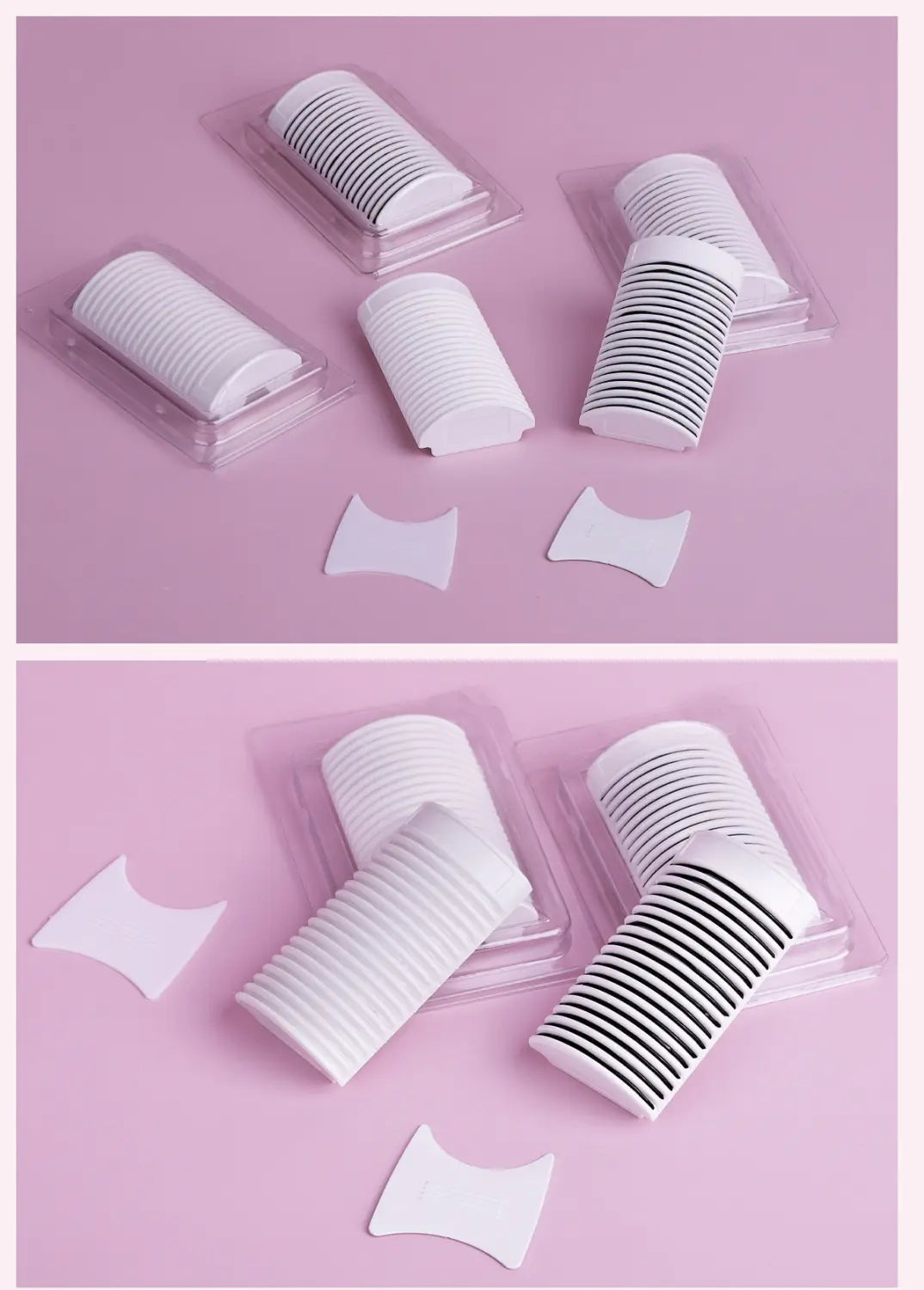 Benzi de genei de culoare jeleu de culoare mixtă 5,5 mm 6mm Kit de extensie individuală